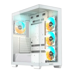 Gigabyte C500 PANORAMIC STEALTH ICE White ATX Tempered Glass Mid-Tower Gaming Chassis