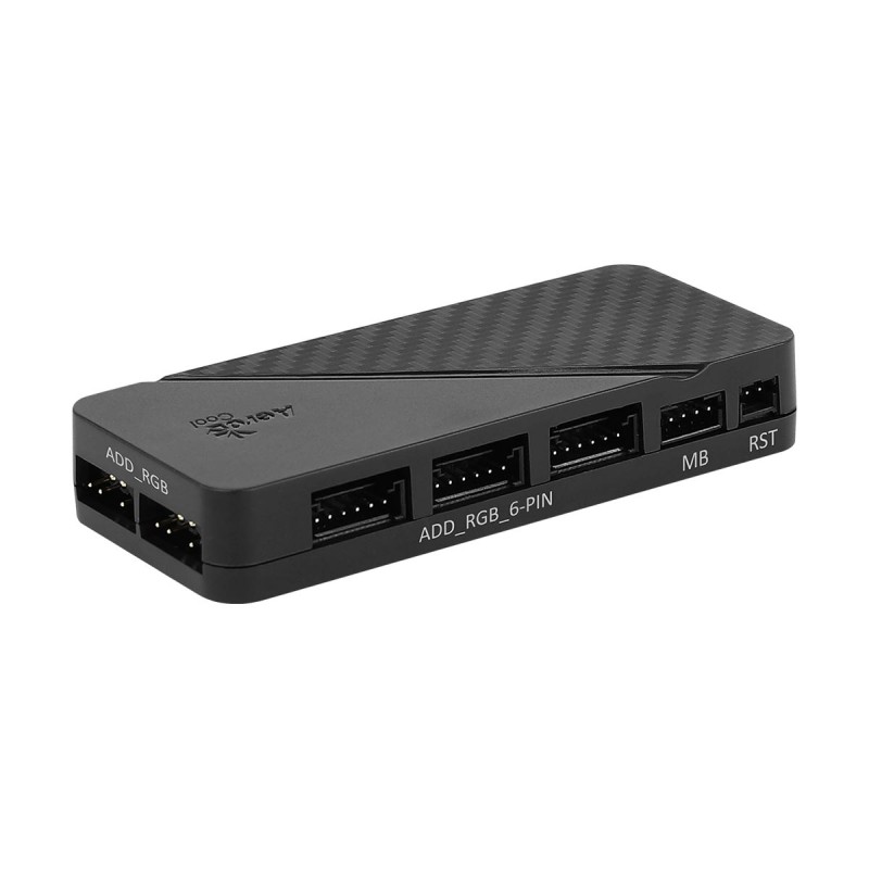 AeroCool H66F 6-Port PWM ARGB RGB Control Hub 1 AeroCool H66F 6-Port PWM ARGB RGB Control Hub