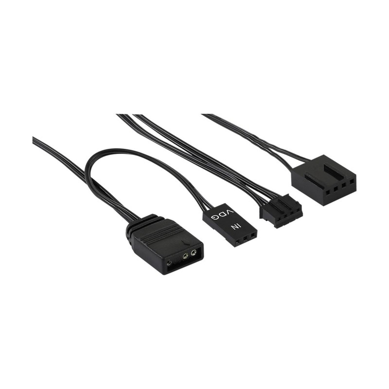 AeroCool H66F 6-Port PWM ARGB RGB Control Hub 3 AeroCool H66F 6-Port PWM ARGB RGB Control Hub