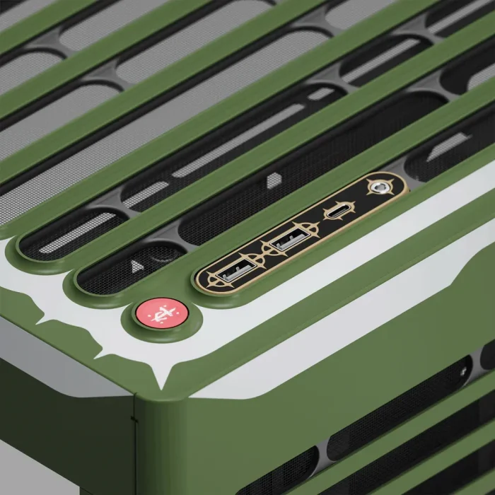 HAVN HS 420 DOOM: The Dark Ages Limited Edition Panoramic Tempered Glass Mid-Tower E-ATX Gaming Chassis 11 HAVN HS 420 DOOM: The Dark Ages Limited Edition Panoramic Tempered Glass Mid-Tower E-ATX Gaming Chassis