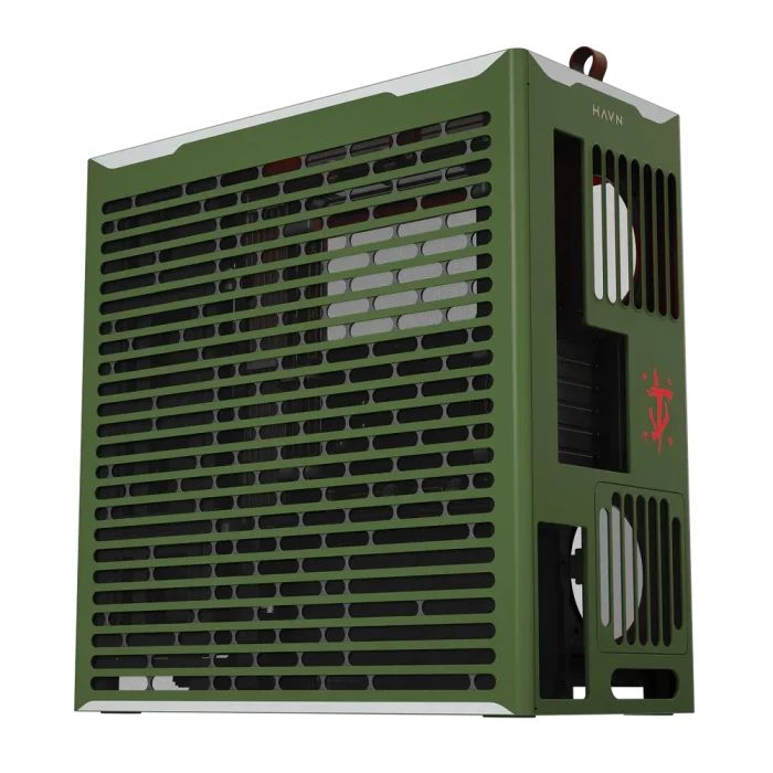 HAVN HS 420 DOOM: The Dark Ages Limited Edition Panoramic Tempered Glass Mid-Tower E-ATX Gaming Chassis 8 HAVN HS 420 DOOM: The Dark Ages Limited Edition Panoramic Tempered Glass Mid-Tower E-ATX Gaming Chassis