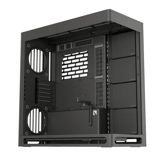 HAVN HS 420 Panoramic Tempered Glass Black Mid-Tower E-ATX Gaming Chassis