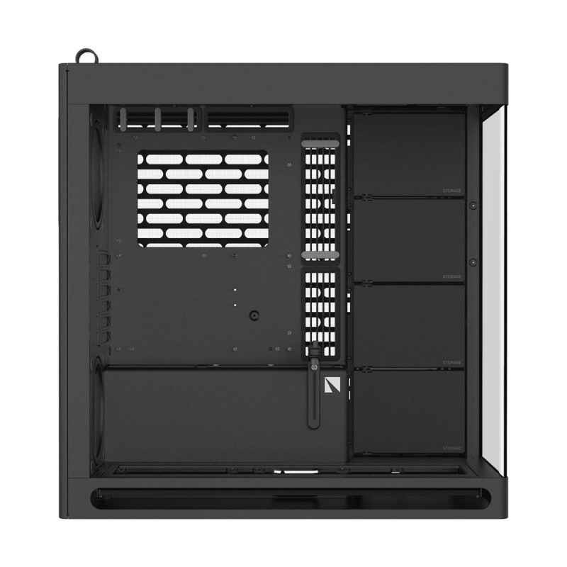 HAVN HS 420 Panoramic Tempered Glass Black Mid-Tower E-ATX Gaming Chassis 4 HAVN HS 420 Panoramic Tempered Glass Black Mid-Tower E-ATX Gaming Chassis