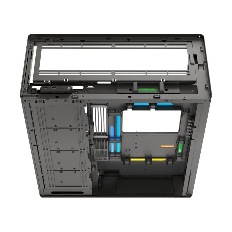 HAVN HS 420 Panoramic Tempered Glass Black Mid-Tower E-ATX Gaming Chassis 6 HAVN HS 420 Panoramic Tempered Glass Black Mid-Tower E-ATX Gaming Chassis