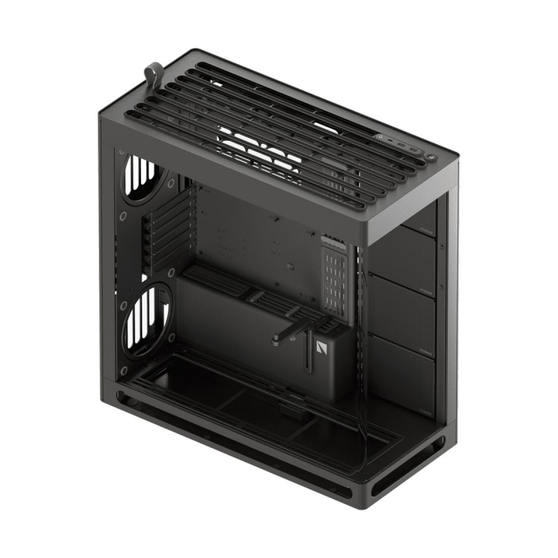 HAVN HS 420 Panoramic Tempered Glass Black Mid-Tower E-ATX Gaming Chassis 2 HAVN HS 420 Panoramic Tempered Glass Black Mid-Tower E-ATX Gaming Chassis