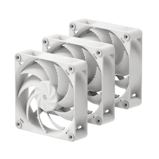 HAVN H12 120mm PWM Case Fan Triple Pack White