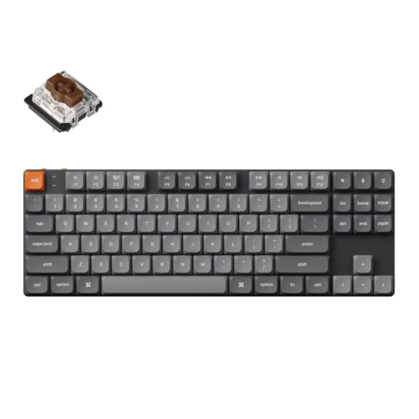 Keychron K1 Max Low-Profile QMK/VIA Brown Switches Wireless Mechanical Keyboard 2 Keychron K1 Max Low-Profile QMK/VIA Brown Switches Wireless Mechanical Keyboard