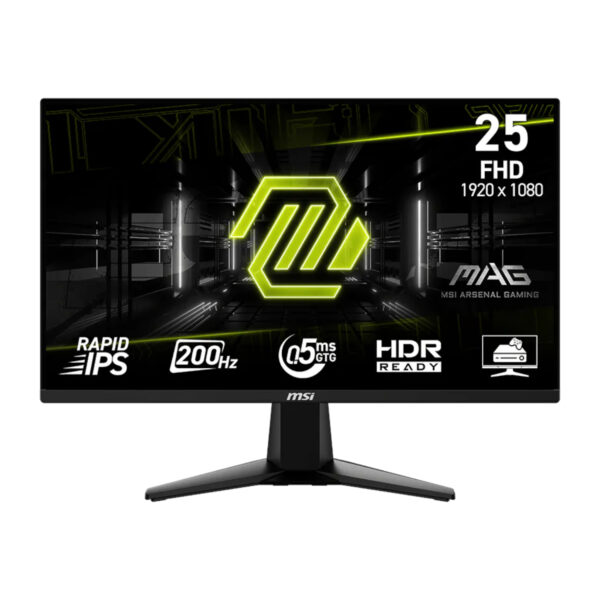 MSI MAG 255F E20 24.5" Full HD 200Hz Rapid IPS Gaming Monitor 1 MSI MAG 255F E20 24.5" Full HD 200Hz Rapid IPS Gaming Monitor