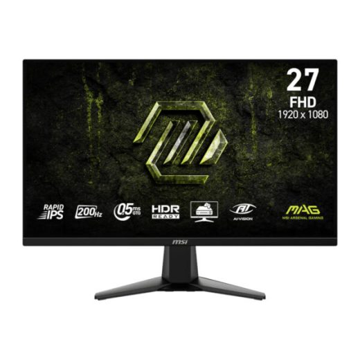 MSI MAG 275F E20 27" Full HD 200Hz Rapid IPS Gaming Monitor