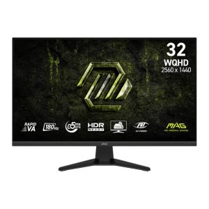 MSI MAG 325QF E18V 31.5" WQHD 180Hz Rapid VA Gaming Monitor