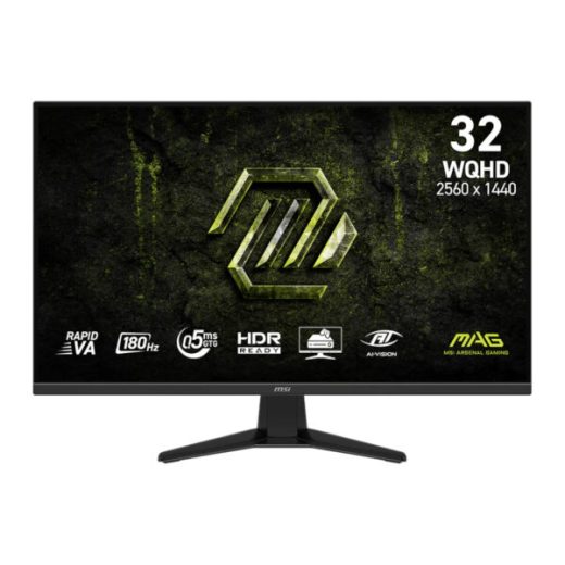 MSI MAG 325QF E18V 31.5" WQHD 180Hz Rapid VA Gaming Monitor