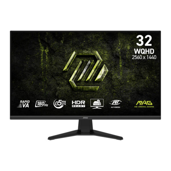 MSI MAG 325QF E18V 31.5" WQHD 180Hz Rapid VA Gaming Monitor 1 MSI MAG 325QF E18V 31.5" WQHD 180Hz Rapid VA Gaming Monitor