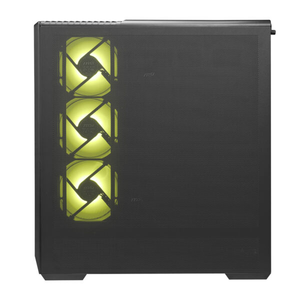 MSI MAG PANO 130R PZ Black ATX Panoramic Tempered Glass Mid-Tower Gaming Chassis 6 MSI MAG PANO 130R PZ Black ATX Panoramic Tempered Glass Mid-Tower Gaming Chassis