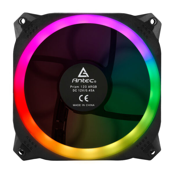 Antec PRIZM 120 ARGB 5+C 5-Pack 120mm PWM ARGB Fan Kit with Controller 4 Antec PRIZM 120 ARGB 5+C 5-Pack 120mm PWM ARGB Fan Kit with Controller