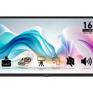 MSI PRO MP165 E6 15.6" Full HD IPS Portable Business Monitor