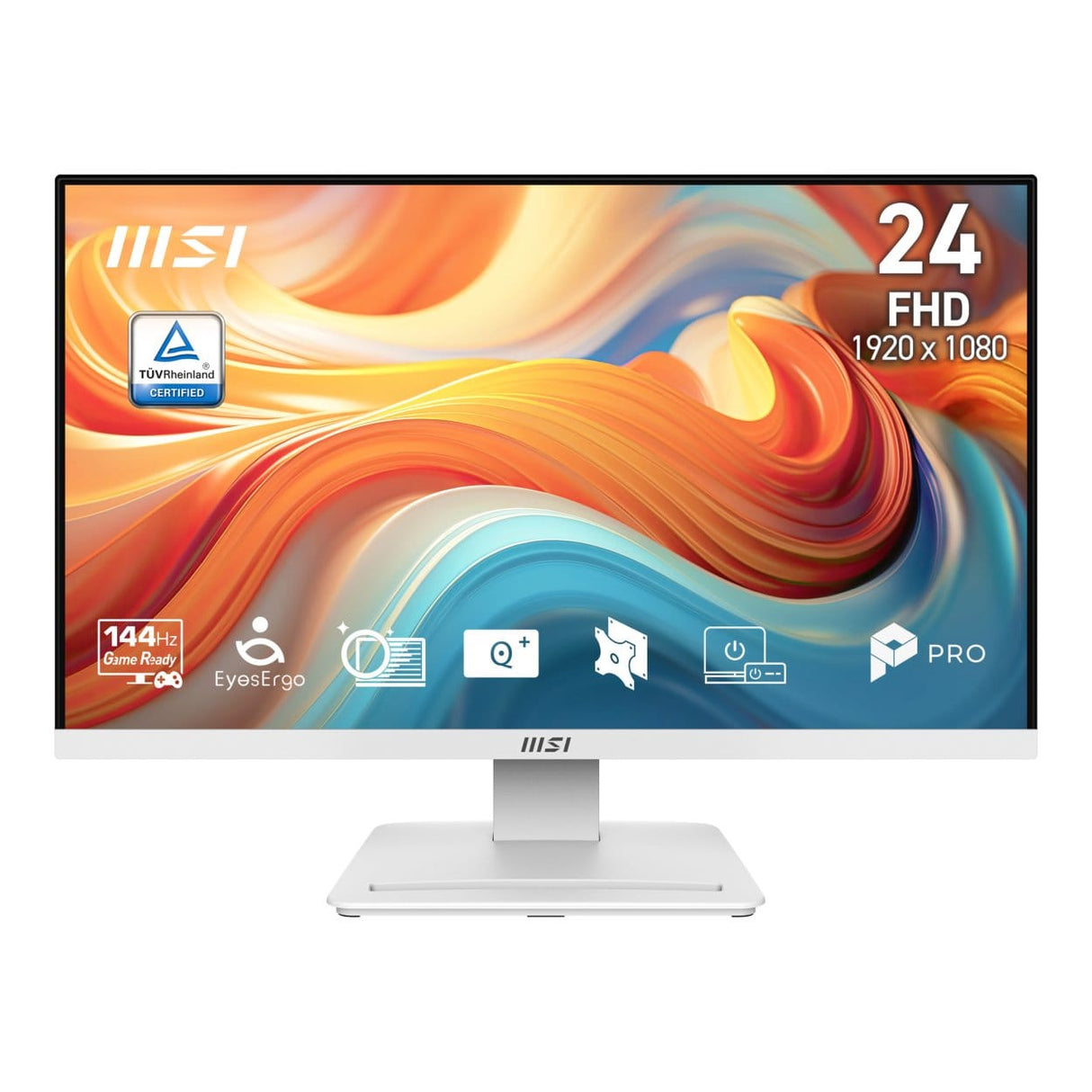 MSI PRO MP241W E14V 23.8" Full HD 144Hz VA White Business Monitor 1 MSI PRO MP241W E14V 23.8" Full HD 144Hz VA White Business Monitor