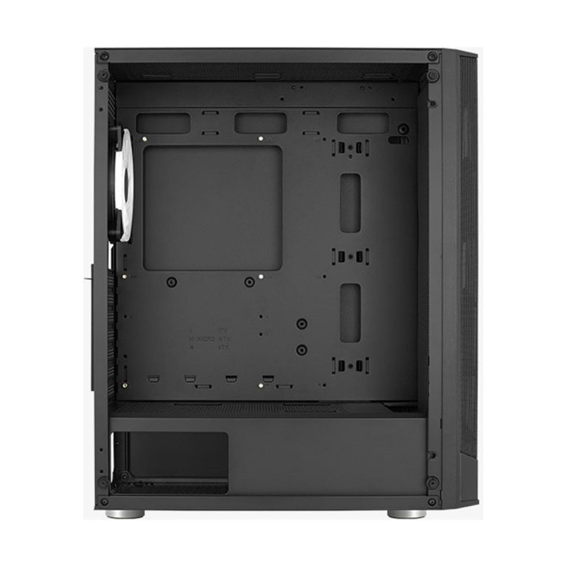 Aerocool Prism ARGB Tempered Glass Black Mid-Tower ATX Gaming Chassis 5 Aerocool Prism ARGB Tempered Glass Black Mid-Tower ATX Gaming Chassis