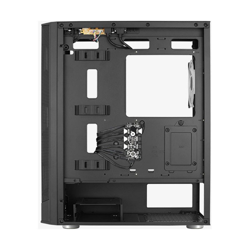 Aerocool Prism ARGB Tempered Glass Black Mid-Tower ATX Gaming Chassis 6 Aerocool Prism ARGB Tempered Glass Black Mid-Tower ATX Gaming Chassis