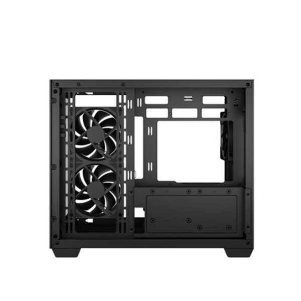 DeepCool CG330 3F Panoramic Tempered Glass Black Micro-ATX Gaming Chassis 6 DeepCool CG330 3F Panoramic Tempered Glass Black Micro-ATX Gaming Chassis