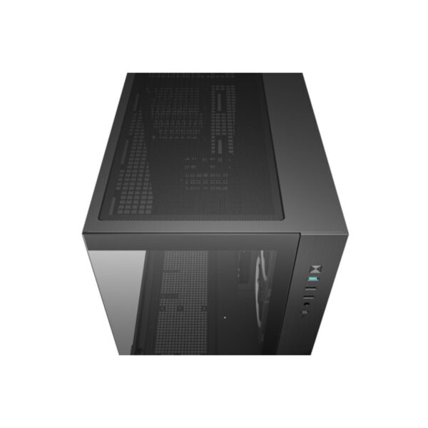 DeepCool CG330 3F Panoramic Tempered Glass Black Micro-ATX Gaming Chassis 5 DeepCool CG330 3F Panoramic Tempered Glass Black Micro-ATX Gaming Chassis