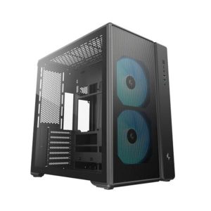 DeepCool CG590 MESH 2F High Airflow Black Mid-Tower ATX Gaming Chassis