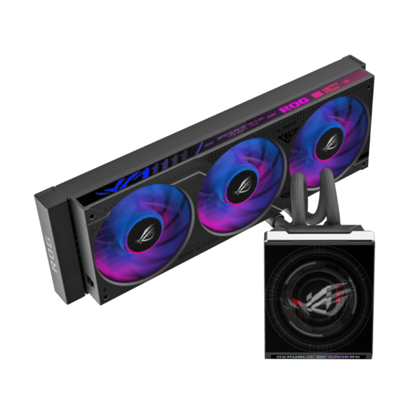 ASUS ROG Strix SLC IV 360 ARGB LCD AIO Liquid CPU Cooler 1 ASUS ROG Strix SLC IV 360 ARGB LCD AIO Liquid CPU Cooler