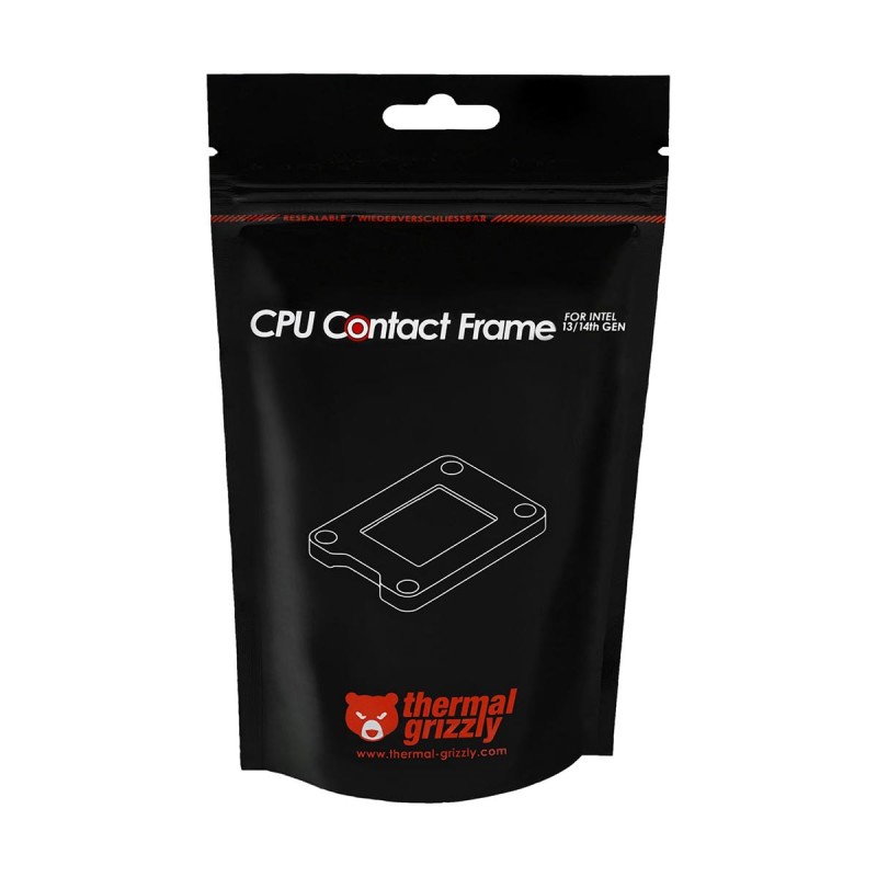 Thermal Grizzly CPU Contact Frame Intel 13th/14th Gen 6 Thermal Grizzly CPU Contact Frame Intel 13th/14th Gen