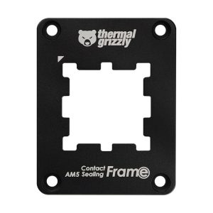 Thermal Grizzly AM5 Contact & Sealing Frame CPU Mounting Frame for AMD Ryzen AM5 Processors