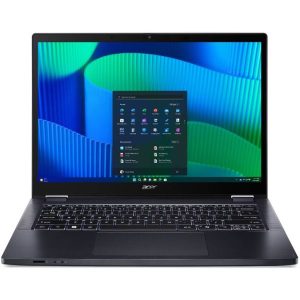 Acer TravelMate P4 Spin 14 Intel® Core™ Ultra 5 125U 16GB DDR5 1TB PCIe Gen4 NVMe SSD LTE 14" WUXGA IPS Convertible Touch Windows 11 Pro Business Laptop