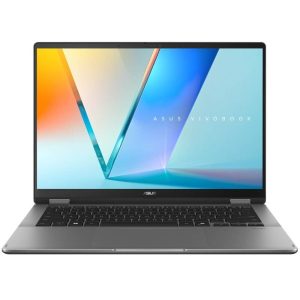 ASUS Vivobook 14 Flip Intel® Core™ Ultra 7 258V 32GB LPDDR5X 1TB PCIe 4.0 NVMe SSD 14" WUXGA OLED Touch Windows 11 Pro Copilot+ 2-in-1 Laptop