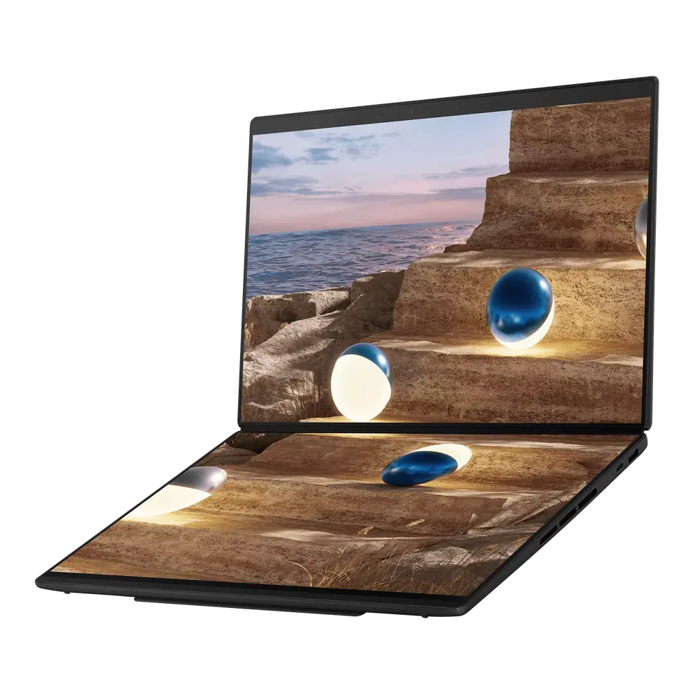 ASUS Zenbook DUO Intel® Core™ Ultra X9 388H 32GB LPDDR5X 1TB PCIe 4.0 NVMe SSD Dual 14" 3K 144Hz OLED Touch Windows 11 Home Copilot+ AI Laptop 4 ASUS Zenbook DUO Intel® Core™ Ultra X9 388H 32GB LPDDR5X 1TB PCIe 4.0 NVMe SSD Dual 14" 3K 144Hz OLED Touch Windows 11 Home Copilot+ AI Laptop