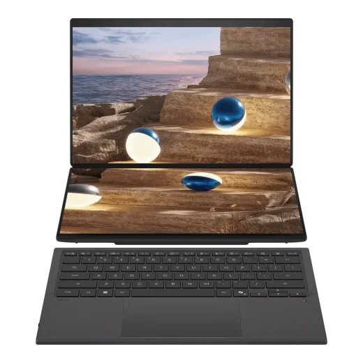 ASUS Zenbook DUO Intel® Core™ Ultra X9 388H 32GB LPDDR5X 2TB PCIe 4.0 NVMe SSD Dual 14" 3K 144Hz OLED Touch Windows 11 Pro Copilot+ AI Laptop