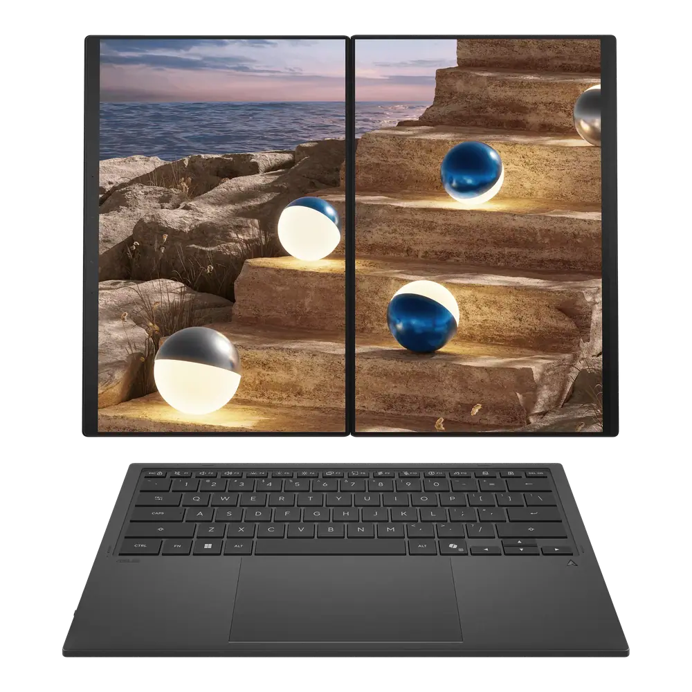 ASUS Zenbook DUO Intel® Core™ Ultra X9 388H 32GB LPDDR5X 2TB PCIe 4.0 NVMe SSD Dual 14" 3K 144Hz OLED Touch Windows 11 Pro Copilot+ AI Laptop 4 ASUS Zenbook DUO Intel® Core™ Ultra X9 388H 32GB LPDDR5X 2TB PCIe 4.0 NVMe SSD Dual 14" 3K 144Hz OLED Touch Windows 11 Pro Copilot+ AI Laptop