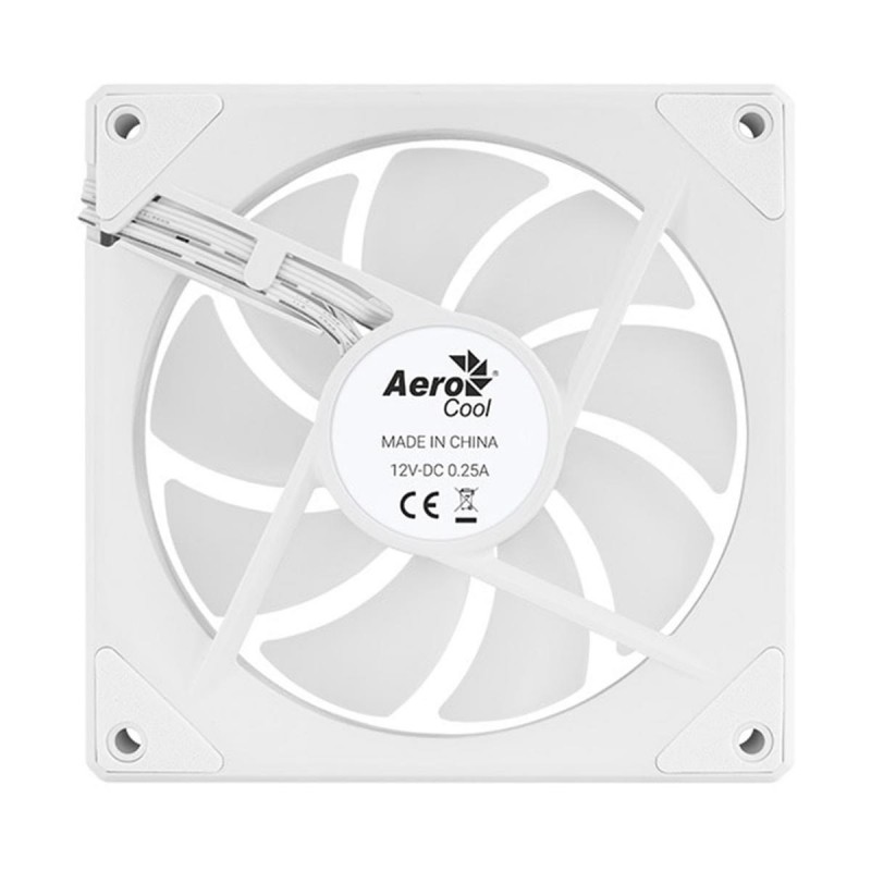 AeroCool Phantom M-3 120mm PWM ARGB White Case Fan 6 AeroCool Phantom M-3 120mm PWM ARGB White Case Fan