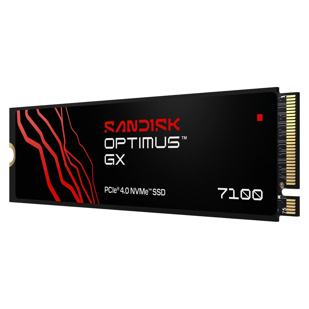SanDisk Optimus GX 7100 500GB PCIe 4.0 x4 NVMe 2.0 M.2 2280 Gaming SSD 2 SanDisk Optimus GX 7100 500GB PCIe 4.0 x4 NVMe 2.0 M.2 2280 Gaming SSD