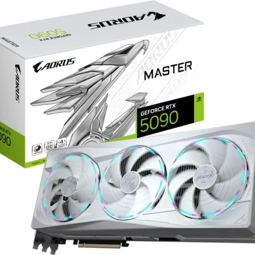 GIGABYTE AORUS GeForce RTX 5090 MASTER ICE 32GB GDDR7 Graphics Card