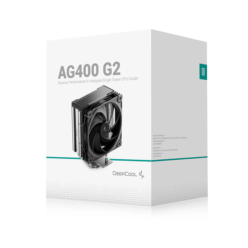 DeepCool AG400 G2 Single-Tower CPU Air Cooler Black 7 DeepCool AG400 G2 Single-Tower CPU Air Cooler Black