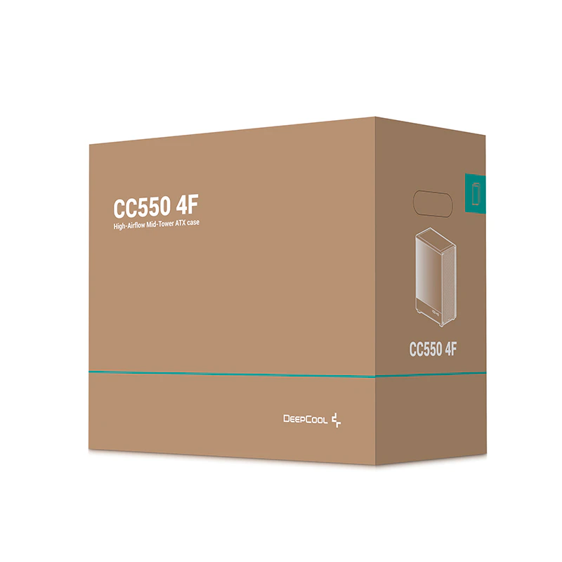 DeepCool CC550 4F ATX Mid-Tower Gaming Case Black 6 DeepCool CC550 4F ATX Mid-Tower Gaming Case Black